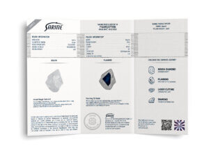 Traceability diamond report Sarine
